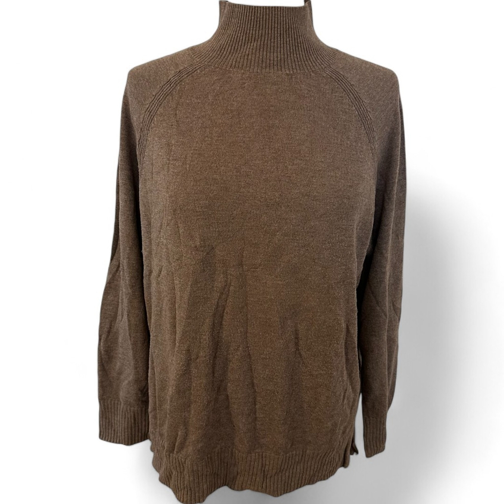 Women's H&M Brown Mock Neck Sweater Size S